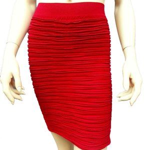 Always USA Women's Basic Solid Skirt One Size RED - SK01